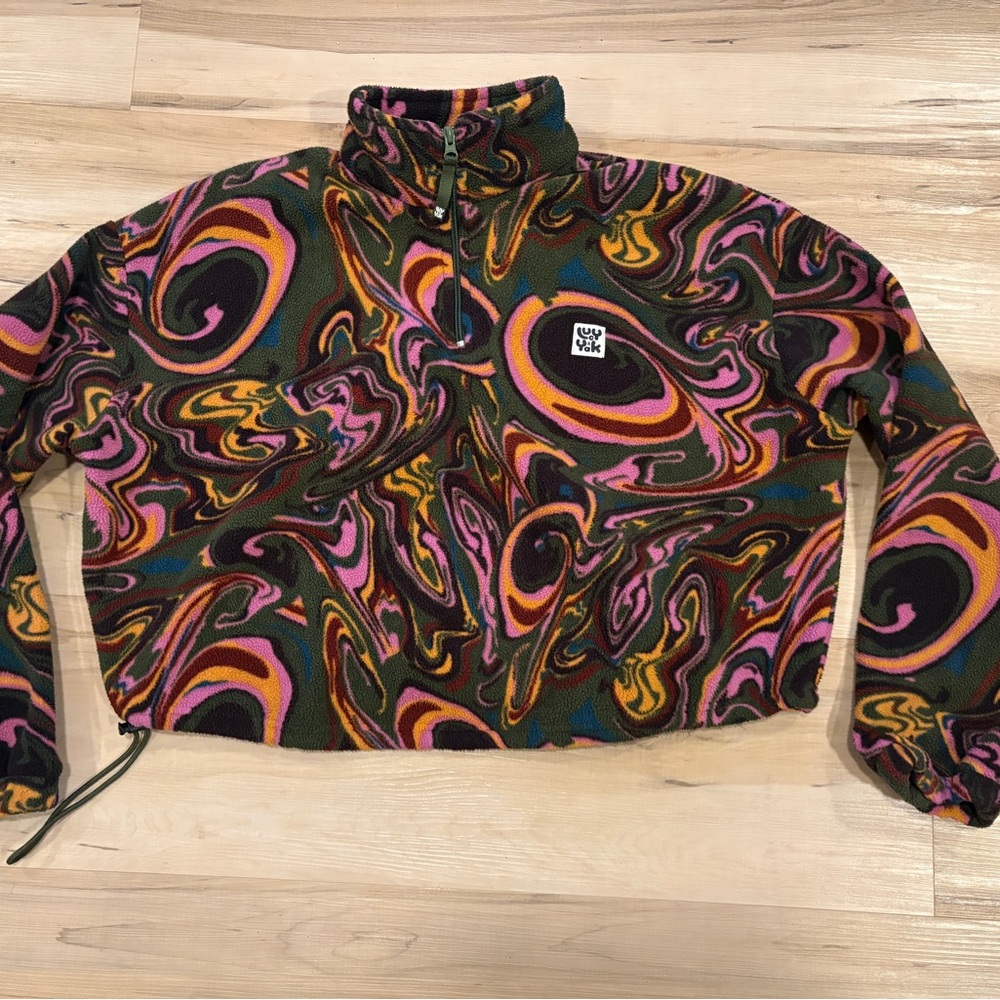 Lucy & Yak cropped fleece